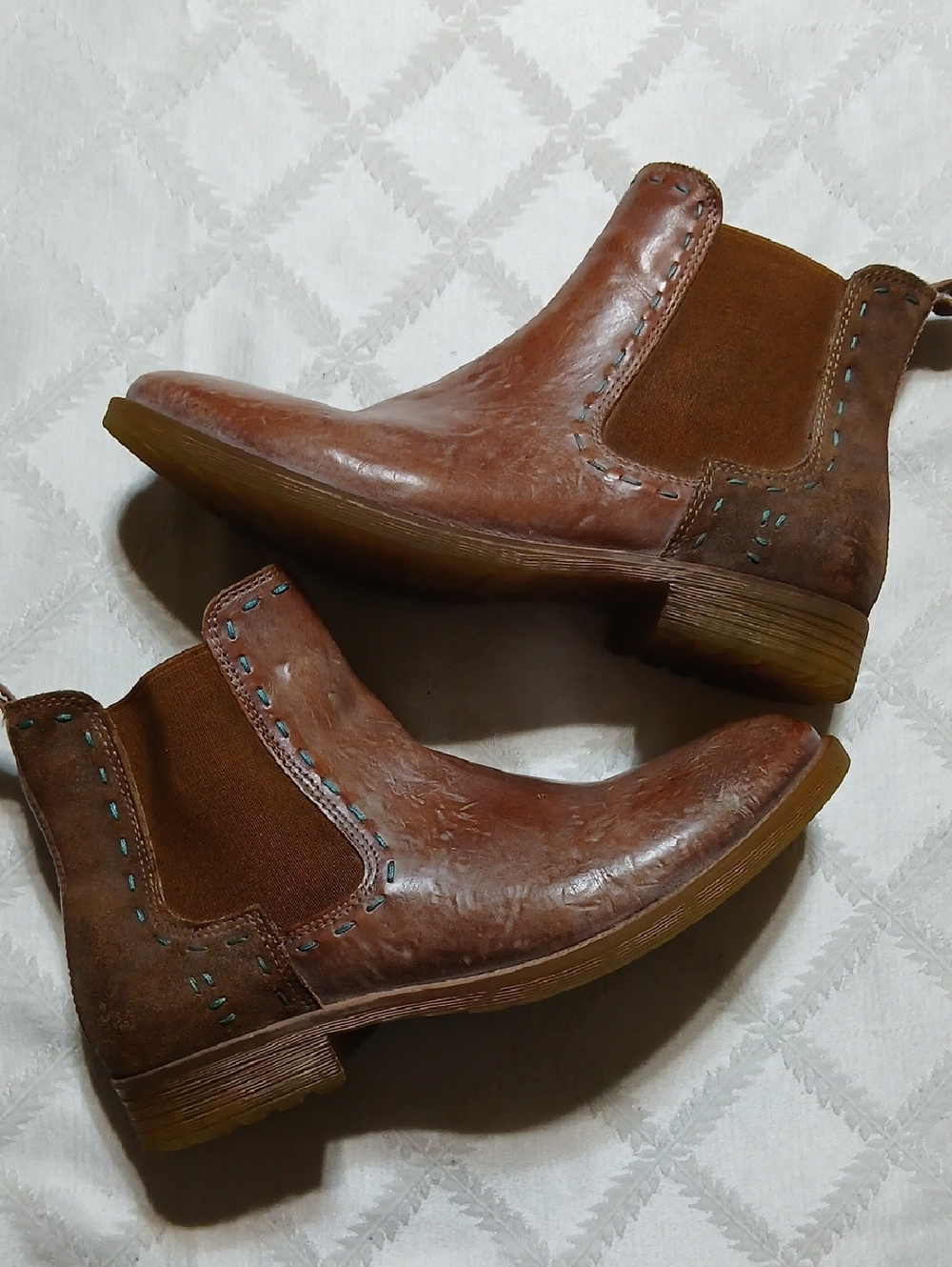 Roan By Bed Stu Hostile Chelsea Leather Boots Women’s Size 9